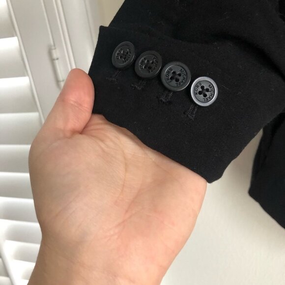 Michael Michael Kors Size XS Black Drape Jacket Blazer - Picture 5 of 10